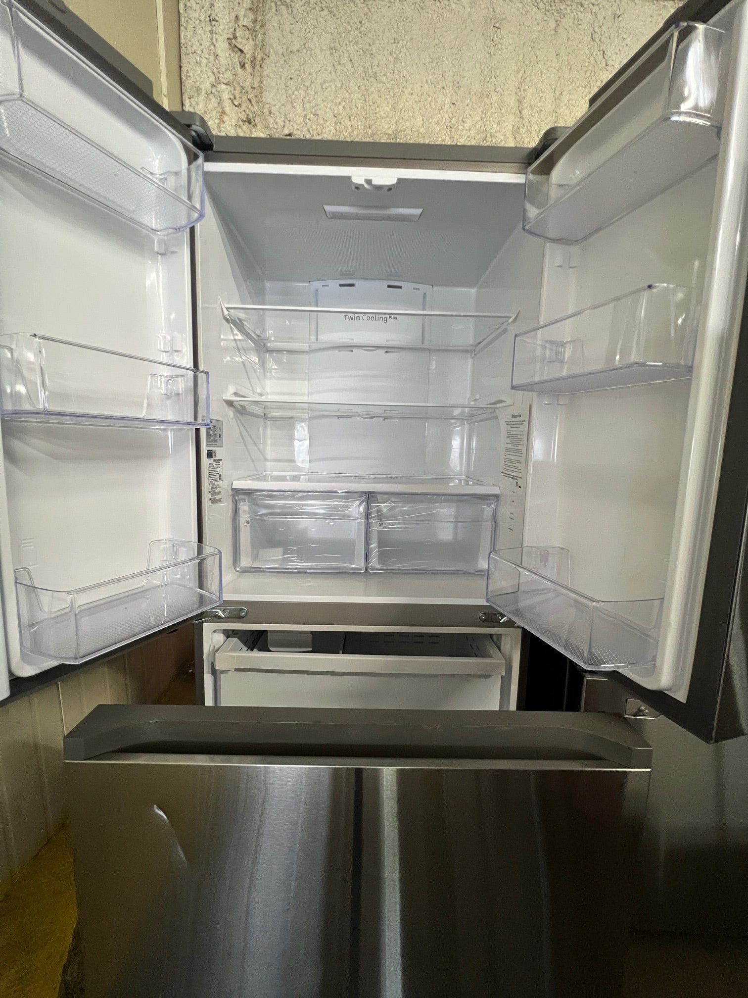 Samsung 17.5 cu. ft. 3-Door Counter Depth Stainless Steel